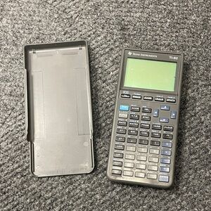 Texas Instruments TI-85 Vintage Graphing Calculator With Cover Tested/Working